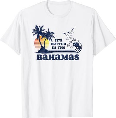 Het is Beter Op De Bahama's Vintage Jaren '80 '70 T-shirt Unisex T-shirt