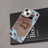 Mobile Phone Cases for iPhone 11 13 XR 15 Pro Max 12 14 Pro Max Case iPhone 16 XS Max Mirror Protective Case Mirror Exquisite Cartoon Waterproof