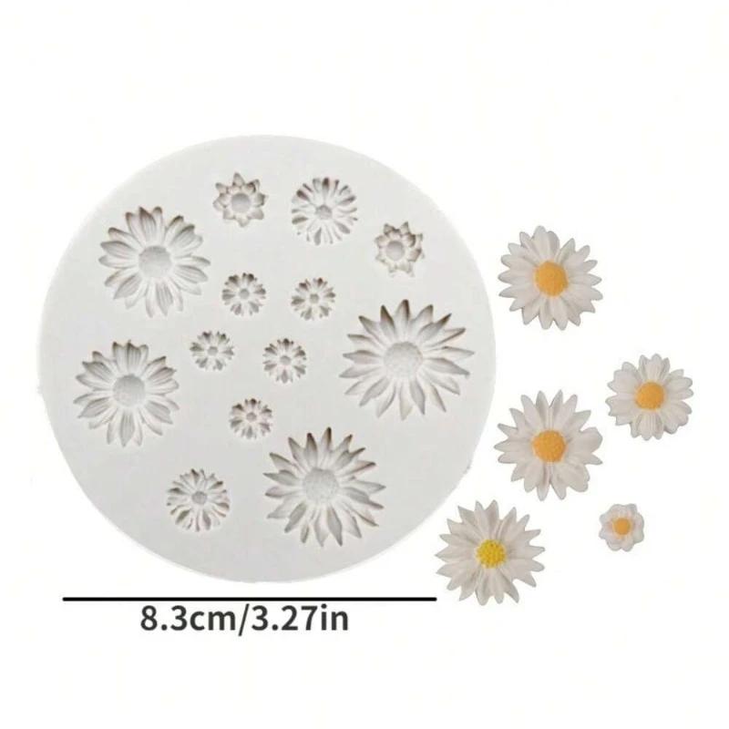 Butterfly Floral Silicone Mold Set for Fondant Resin Crafts Versatile Mold Kit for Cake Decoration DIY Projects Baking Tools