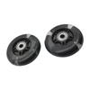2pcs Mountain Skateboards Wheel Colorful Light Thickness Kids Scooters Wheel Enhances Cycling Enjoyment