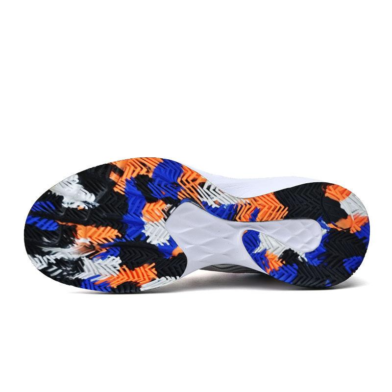 Outdoor Student Sports Basketball Shoes Raw Shoes Breathable Leisure Sports Basketball Shoes Competition Professional Training Shoes