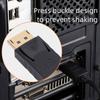 DisplayPort To VGA  Cable DisplayPort To VGA Adapter Conversion HD Video Cable For TV Monitor Laptop Computer Projector 1080P