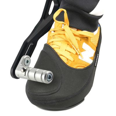Pantofi Schimbător Protector Anti-Alunecare Impermeabil Negru Ușor de Montat Motocicletă Protector Deget Picior Schimbător
