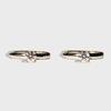 Loveenb [14K Gold] Basic 0.1 Carat Lab-Worn Diamond Ring Earrings