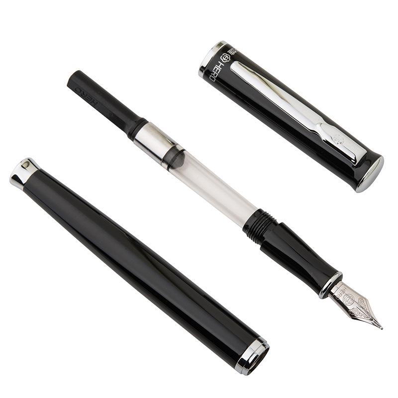 HERO Yingxiong 2062s Fountain, Ballpoint & Calligraphy Pen Ink Gift Set