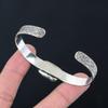 Daughters Day Deal K2 Jasper Stone 925 Silver Birthday Wedding Bangle Jewelry