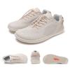Unisex Casual Lace-Up Round Toe Sneakers Lightweight Breathable Mesh Upper Flexible Sole Comfortable Fit Suitable for Wide Feet