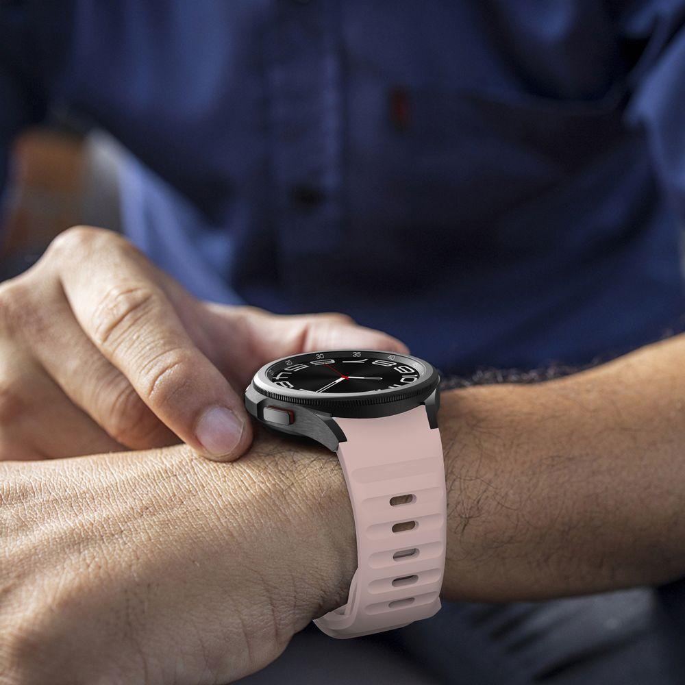 Armband für Samsung Galaxy Watch 7 40 mm, keine Lücken, Porosität, geeignetes Herrenzubehör für Galaxy Watch 6 Classic 43/47 mm Armband