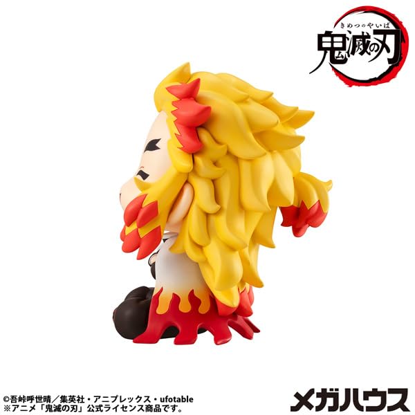 MegaHouse Look Up Demon Kimetsu No Yaiba Kyojuro Rengoku Smiling 110mm PVC Resin Painted Movable Figure Slayer Ver. [Re-release] Approx.