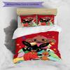3pcs Bing Pattern Bedding Set Duvet Cover Set Includes Duvet Cover &pillowcases, Perfect All Season Bedroom Decoration & Gift