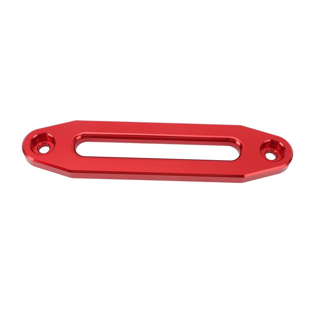 11.6in Winch Rope Cable Guide Aluminium Alloy 12000 Lbs Towing Winch Fair s for Synthetic Winch Rope Cable Guide Red