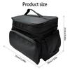 Double Layer Sewing Accessories Storage Box Waterproof Tear Resistant Fabric Craft Organiser With Shoulder Straps
