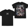 Miniso ONE PIECE Men's and Women's T-shirts Luffy Zoro Yamato Anime High-quality Casual Sports Fitness Short Sleeves