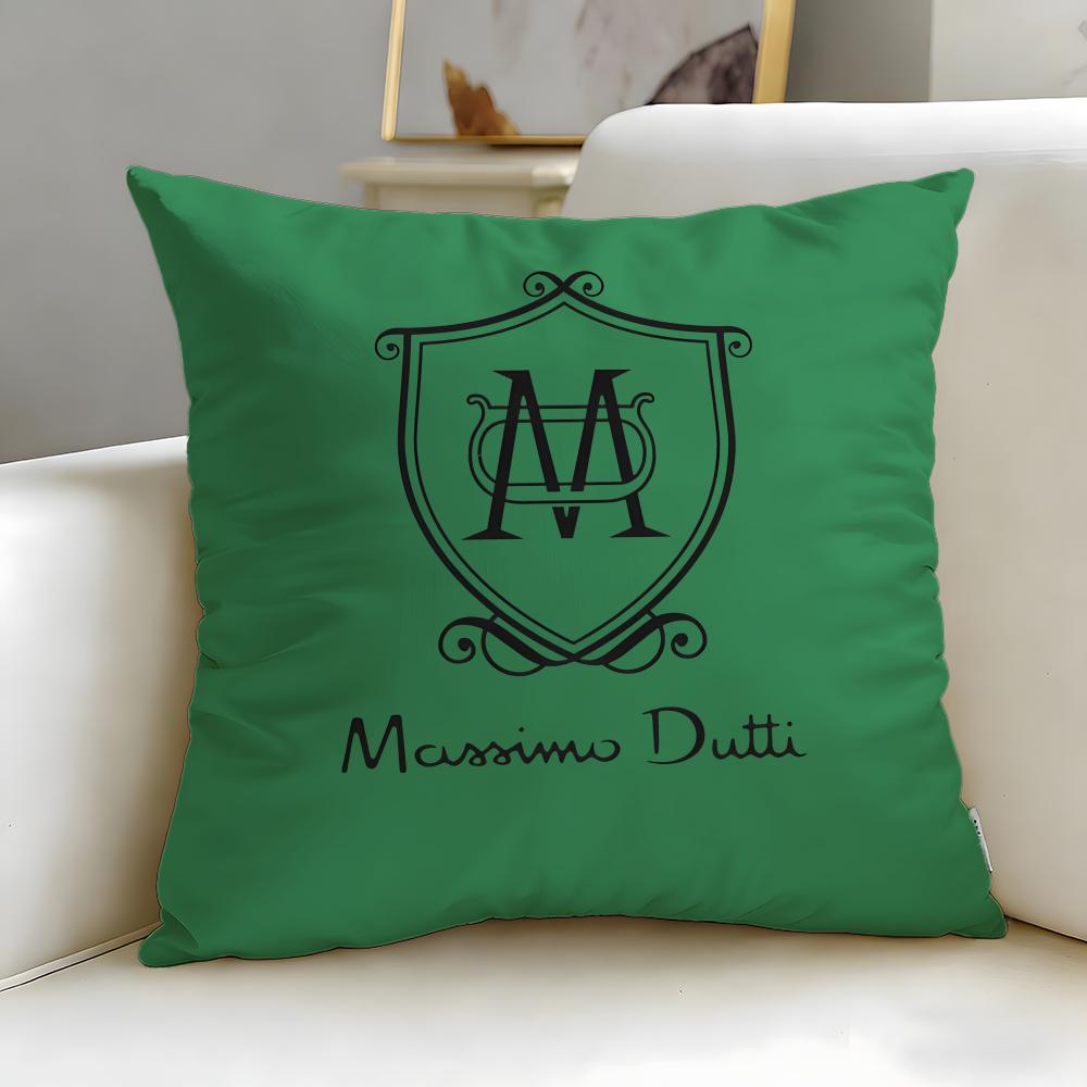 Classic Fashion Brand Massimo Dutti Cushion Cover Soft & Easy-Wash Pillow Case – Versatile for Couch, Bed, Travel and Office
