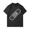 Men's 100% Cotton Crew Neck Short Sleeve T-Shirt, Casual I'm OK Bandage Printed Soft Breathable Lightweight Tee, Comfortable Daily Wear Summer Top for