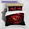 Set Biancheria da Letto Stampato West Bromwich Albion Football 3 Pezzi, Set Copripiumino Confortevole e Delicato sulla Pelle per Camera da Letto