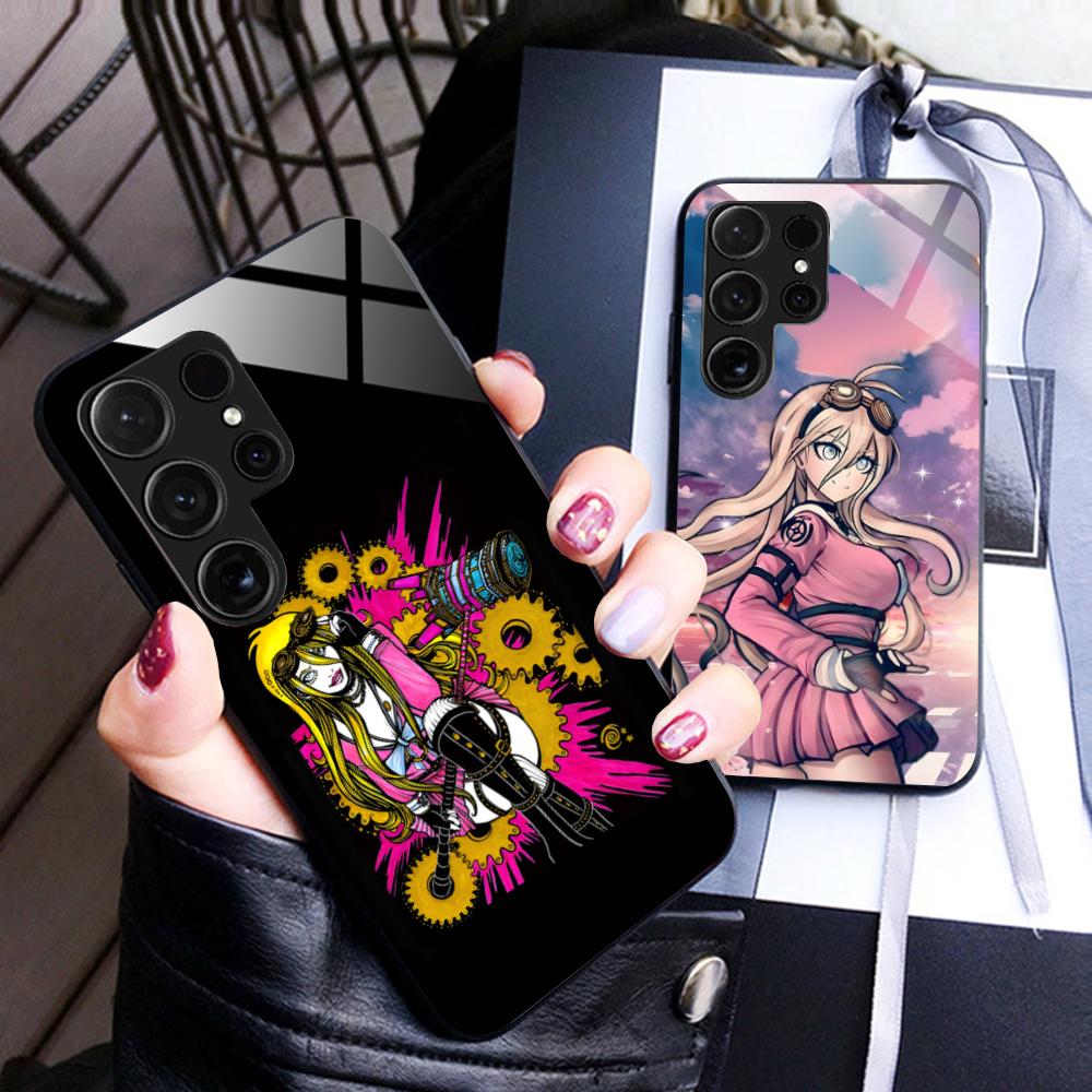 Danganronpa Miu Iruma Phone Case for Samsung Galaxy S26 S25 S24 S23 S22 S21 S20 Note20 Plus FE Ultra Glass Protective Cover