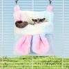 Soft Cotton Sugar Gliders Bedroom Accessories Hanging Nest Washable Breathable Pet Habitat For Small Pet