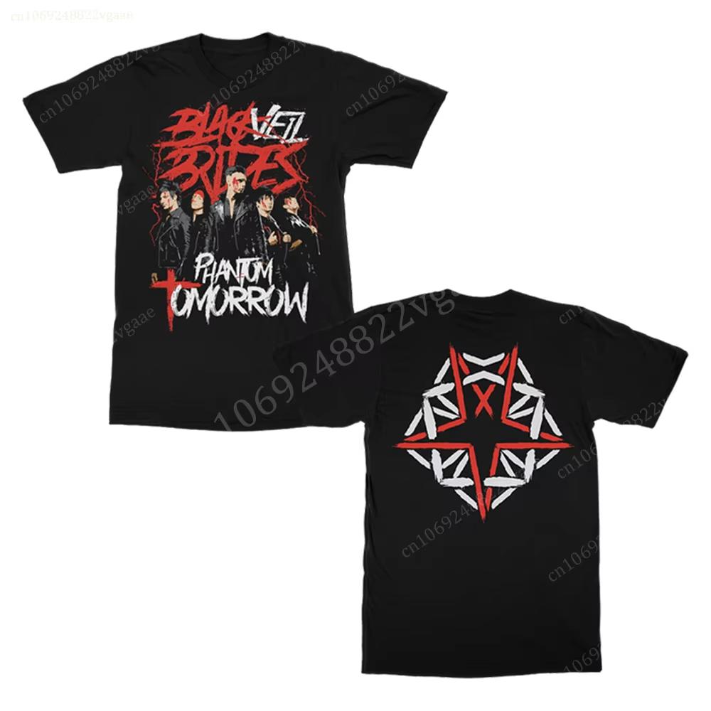 Summer Black Veil Brides T Shirt Men Cotton Women Vintage Short Sleeve Kids Tee Shirt Oversized Tops