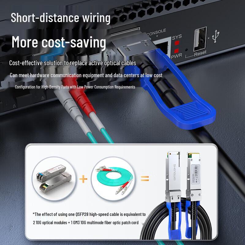 Shengwei QSFP28 100G DAC High-Speed Cable