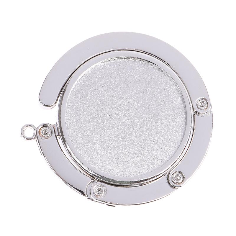 Portable Fashion Folding Crystal Alloy Purse Handbag Bag Hanger Hook Holder Table Hook Unique Bag Parts Accessories