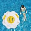 Thickened Sequin Flower Swimming  Seat Swim Ring For  Child Beginners
