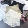 High Waist Tummy Control Underwear Lace Flower Body Shaping Underpants Slimming Shapewear  Female
