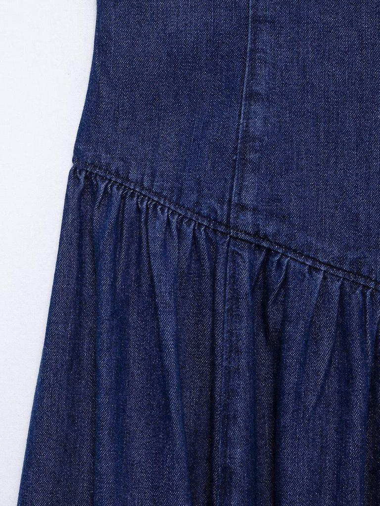 2025 Spring Women's Slim Fit Pleated Strapless Dress