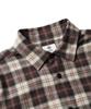 ESFAI One Pocket Plaid Shirt (Brown)