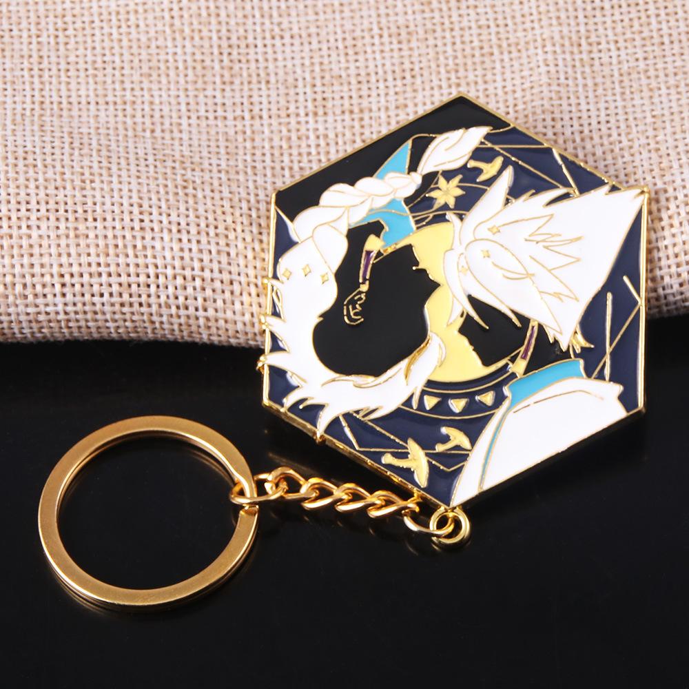Game Sky: Children of the Light KeyChain Dragon Bone Kakashi Game Peripherals Cartoon Brooch For Women Men Fans Jewelry Gifts