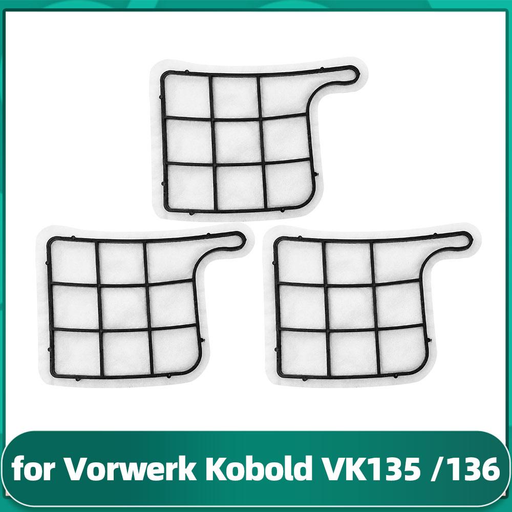 

Replacement Parts for VORWERK VK135 / VK136 / VK369 Vacuum Cleaner Accessories Spare Pack : Motor Protection Filter