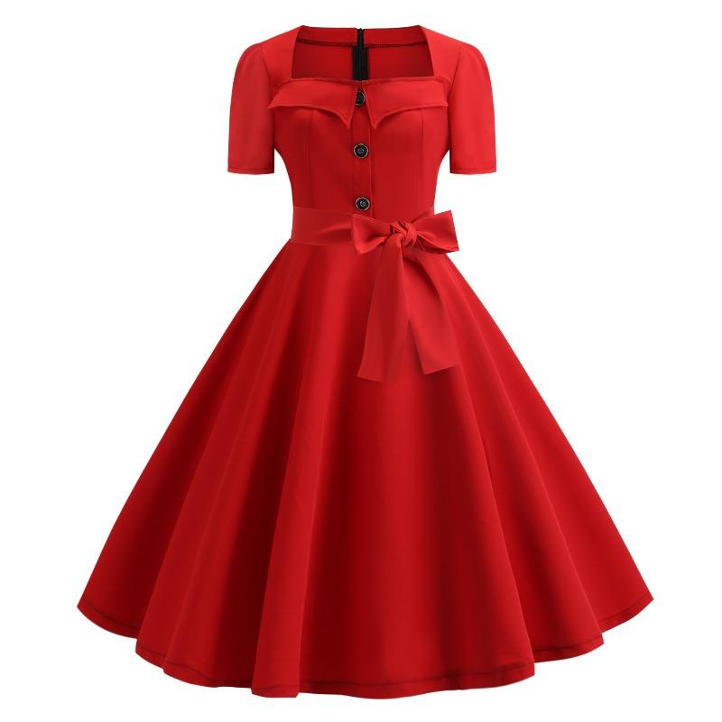 BITCED Fashion Summer Spring Short Sleeve Casual Dresses