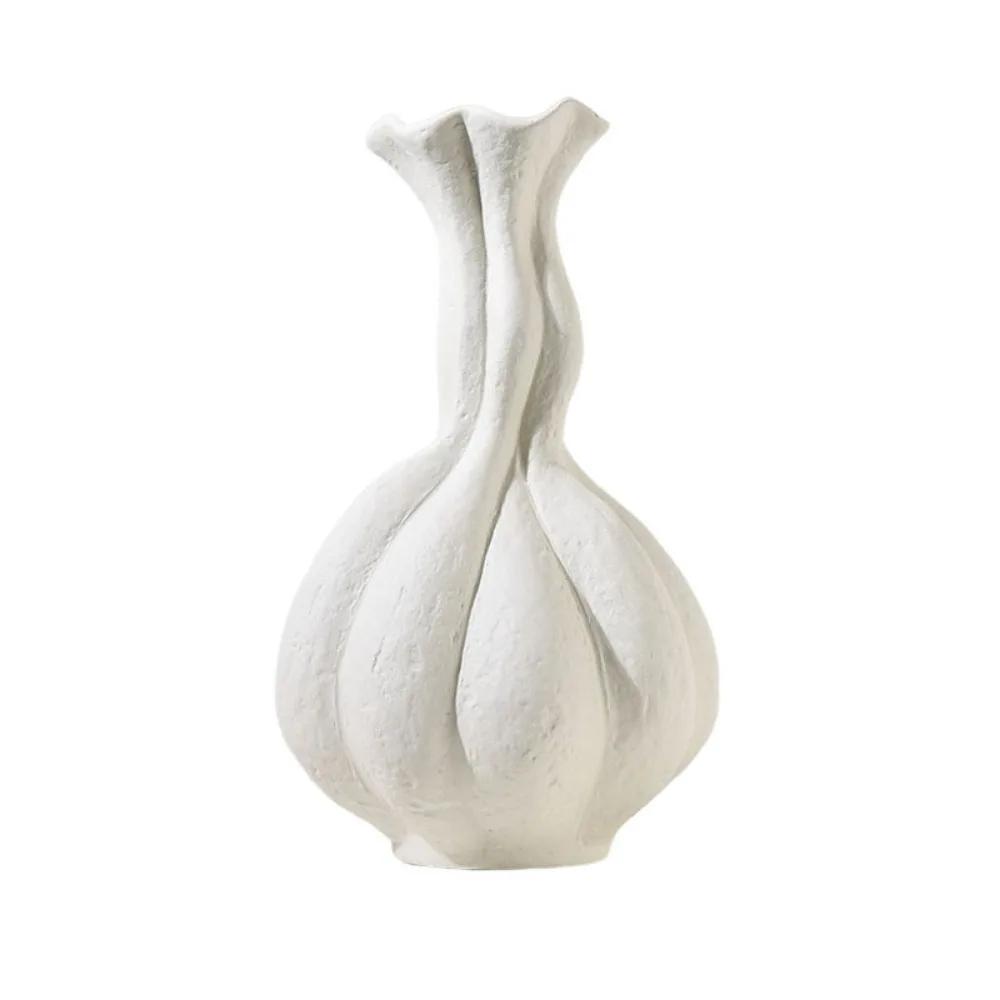 Nordic Ins Geometric Ceramic Vase Ornaments Living Room Bedroom Dining Table Flower Arrangement Art Vase Wedding Vase Decoration