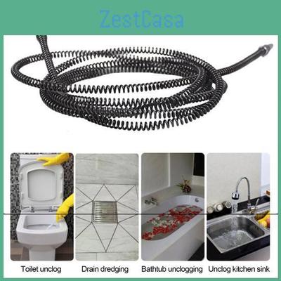 Unblock Spring Cleaning Yousheng Sewer Brushes High Strength Spring Steel Dredge Spring Bead Chain Design Drain Cleaning Brush