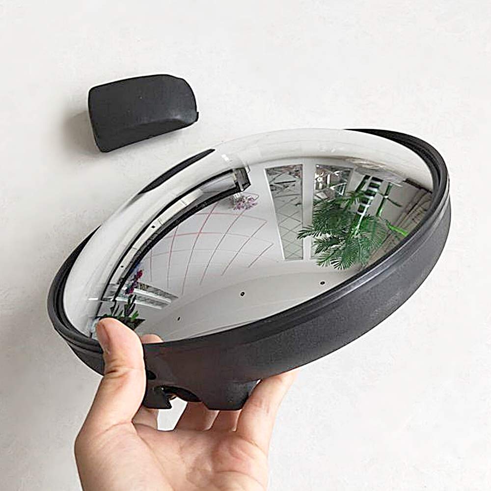 

[TradeWind] Truck Undermirror Round Large Truck Side Under Mirror Toyota Hino Mitsubishi Isuzu Mazda Truck Supplies (10.2 inches (26 cm) 26cm чёрный