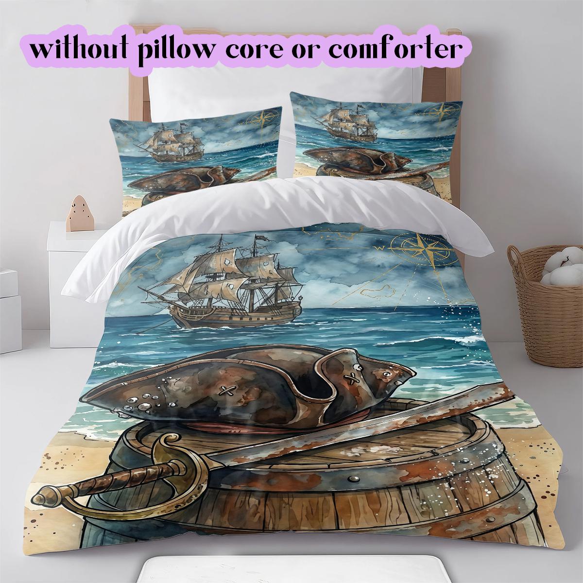 

Watercolor silhouette Pattern Bedding Quilt Set Quilt Cover Pillowcase Home Decoration Birthday Gift (1 * duvet cover + 2 * pillowcase, without core) 135x200cm