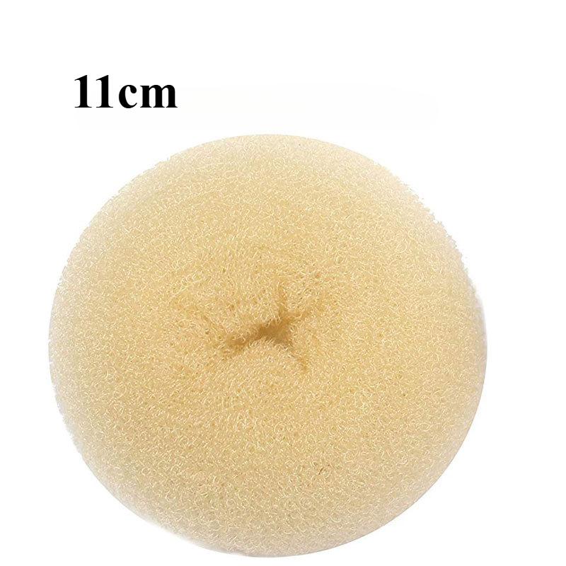 3 Sizes Elegant Hair Bun Donut Foam Sponge Easy Big Hair Rings Hair Styling Tools Hairstyle Hair Accessories For Women Girls