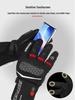 Motorcycle Heated Winter Gloves: Touchscreen, Thinsulate, Velvet-Lined for Skiing and Outdoor Use