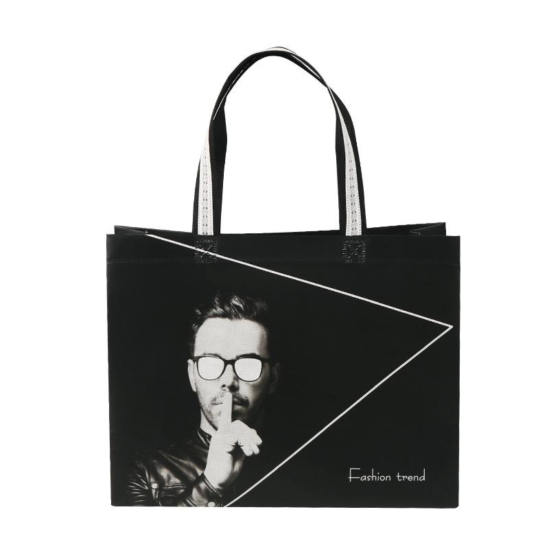 1PC Foldable Waterproof Eco Grocery Bag Reusable Non-Woven Fabric Shopping Bag Tote Large Capacity