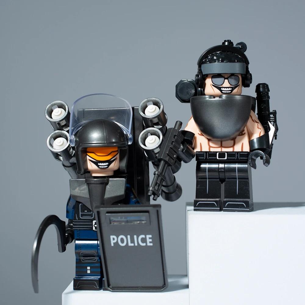 TV Man Toilet Man Assembly Building Blocks Toys