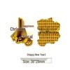 Pure Gold 999 Princess Prosperity Mobile Phone Sticker - Good Luck & Wealth New Year Gift