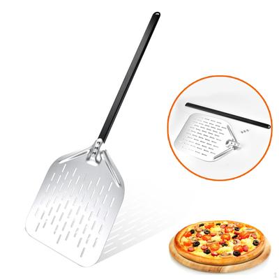 Pizzaschaufelwender mit Griff, Drehmetall für Restaurants