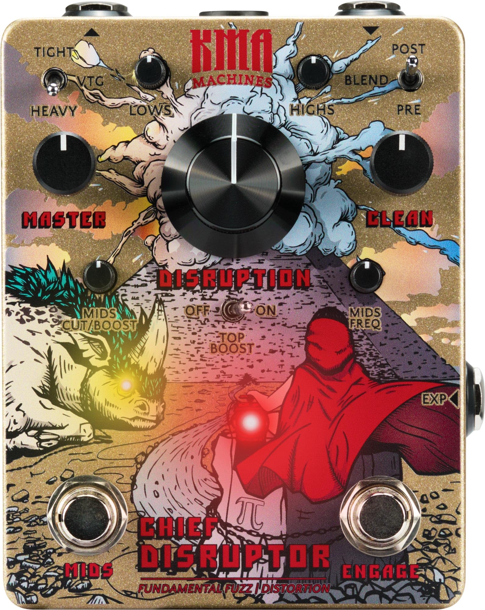 

Chief Disruptor KMA MACHINES регулярний імпорт Fuzz/Distortion [Вітчизняний продукт]