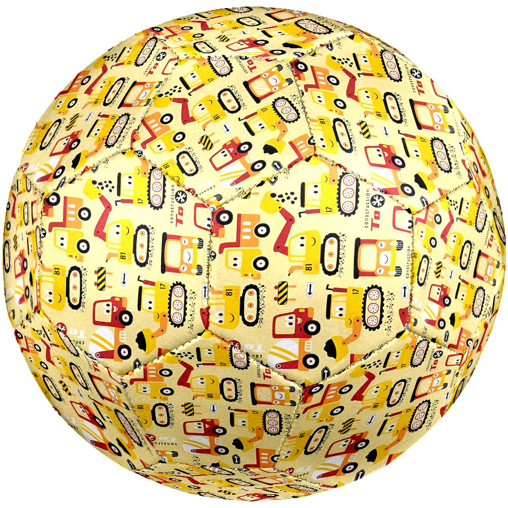 Excavator Theme Size 5 Soccer Ball, Suitable for Both Indoor and Outdoor Matches, a Gift Suitable for Everyone.