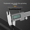 Thickened Steel Ruler Set: 15cm, 30cm, 2m Drawing Rulers