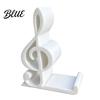 Treble Clef Art Ornament Cell Phone Holder Musical Note Design Desktop Music Teacher Appreciation Gift Stand Decorative for Home Office Artistic