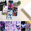 LO26 Colorful Butterfly Phone Case for Motorola Moto G40 G04 G05 One Ace Action  Fusion + Plus Hyper Macro Vision Zoom