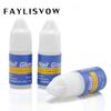 3 Bottles Acrylic Nail Art Glue French False Tips Rhinestones Gems Manicure Tool Fake Nail Glues