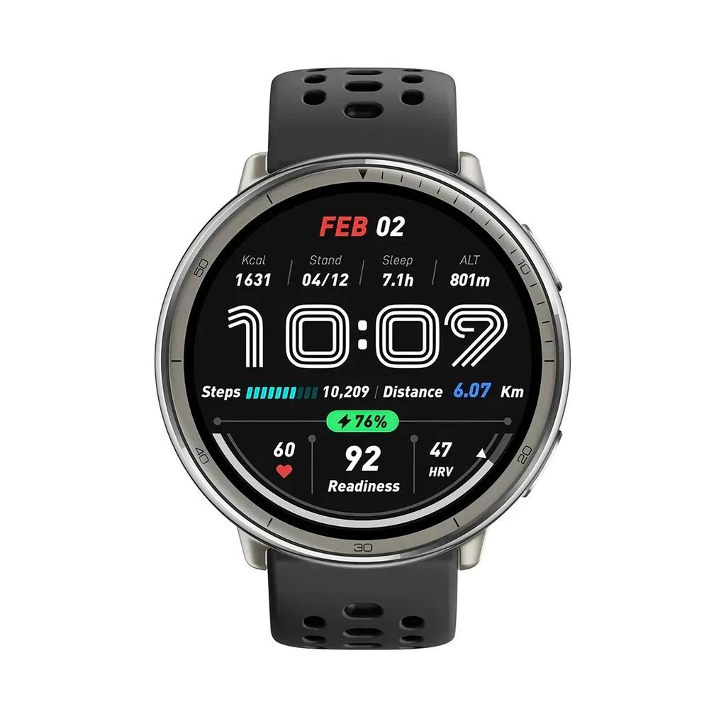 20mm Silicone Strap for Amazfit Active 2 Official Replaceable Wristband for Amazfit GTS 4 Mini 3/Samsung Galaxy Watch 7 6 5 Band