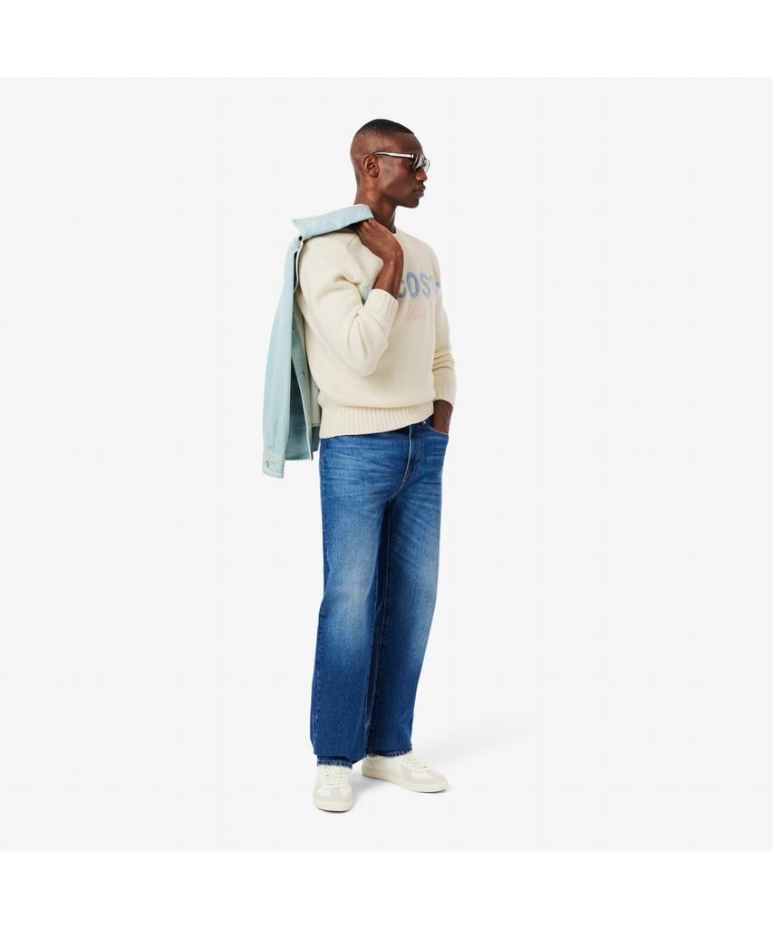 LACOSTE Men'S Holiday Crewneck Sweater Ah5202-55N A9I